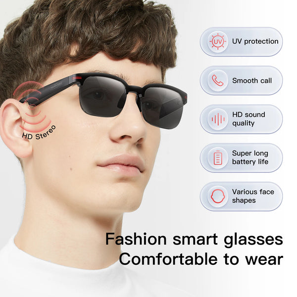 Smart Glasses Wireless Waterproof